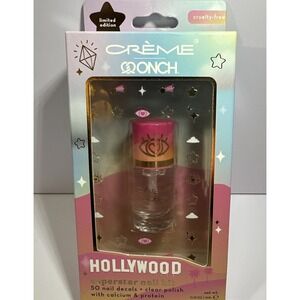 Limited Edition✨Creme ShopxOnch Hollywood Superstar Top Coat Polish✨Sticker Kit